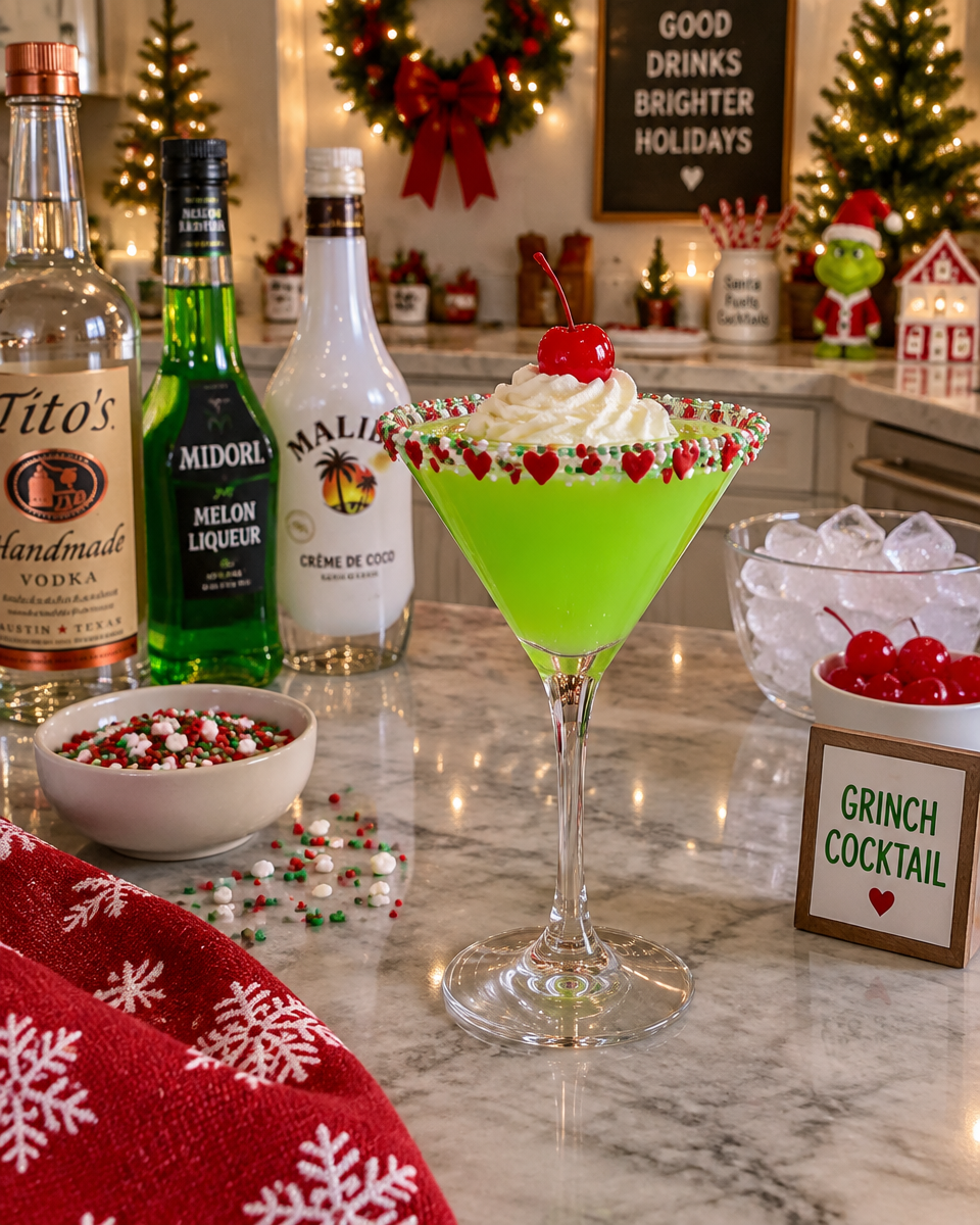 grinch cocktail