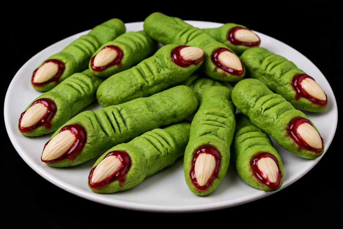 Creepy Glutenfreie Witch Finger Cookies for a Spooktacular Treat