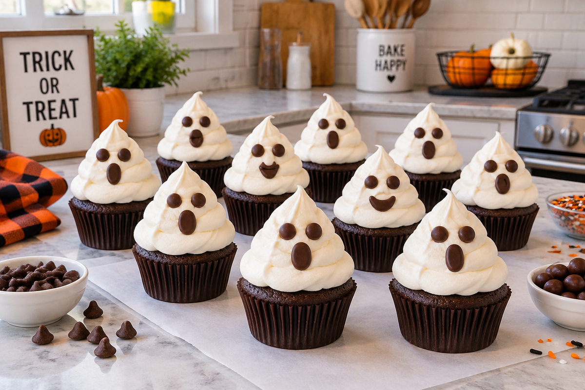 Spooktacular Glutenfreie Ghost Cupcakes You’ll Love
