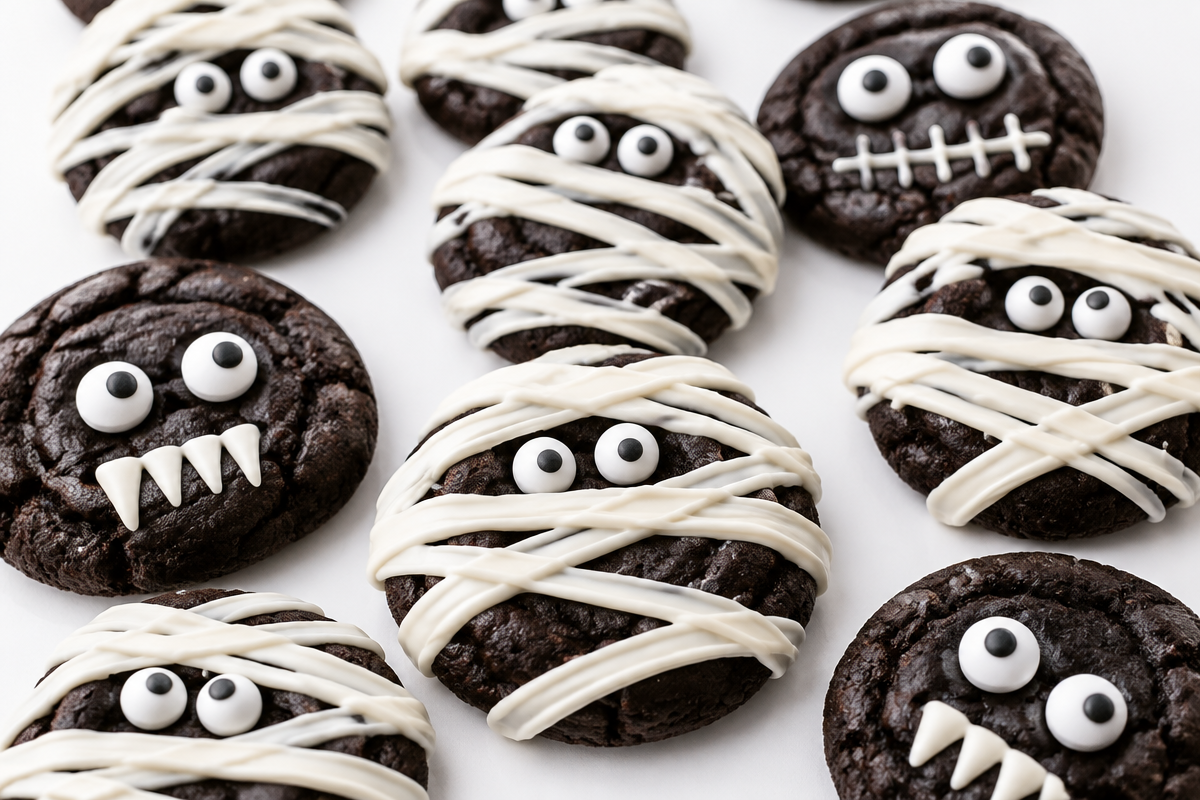 Glutenfreie Mummy Cookies: Spooky Treats for Everyone!