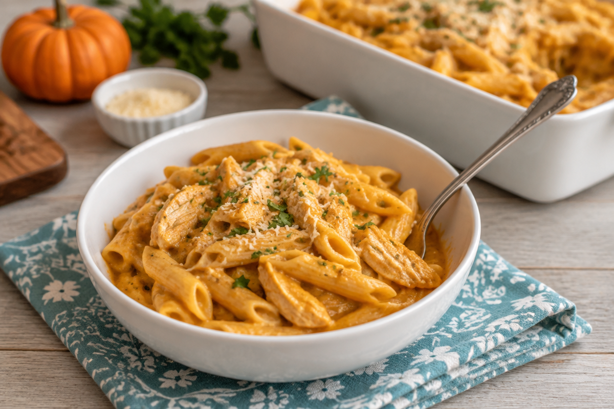 Delicious Glutenfreie Pumpkin Chicken Alfredo for Cozy Nights