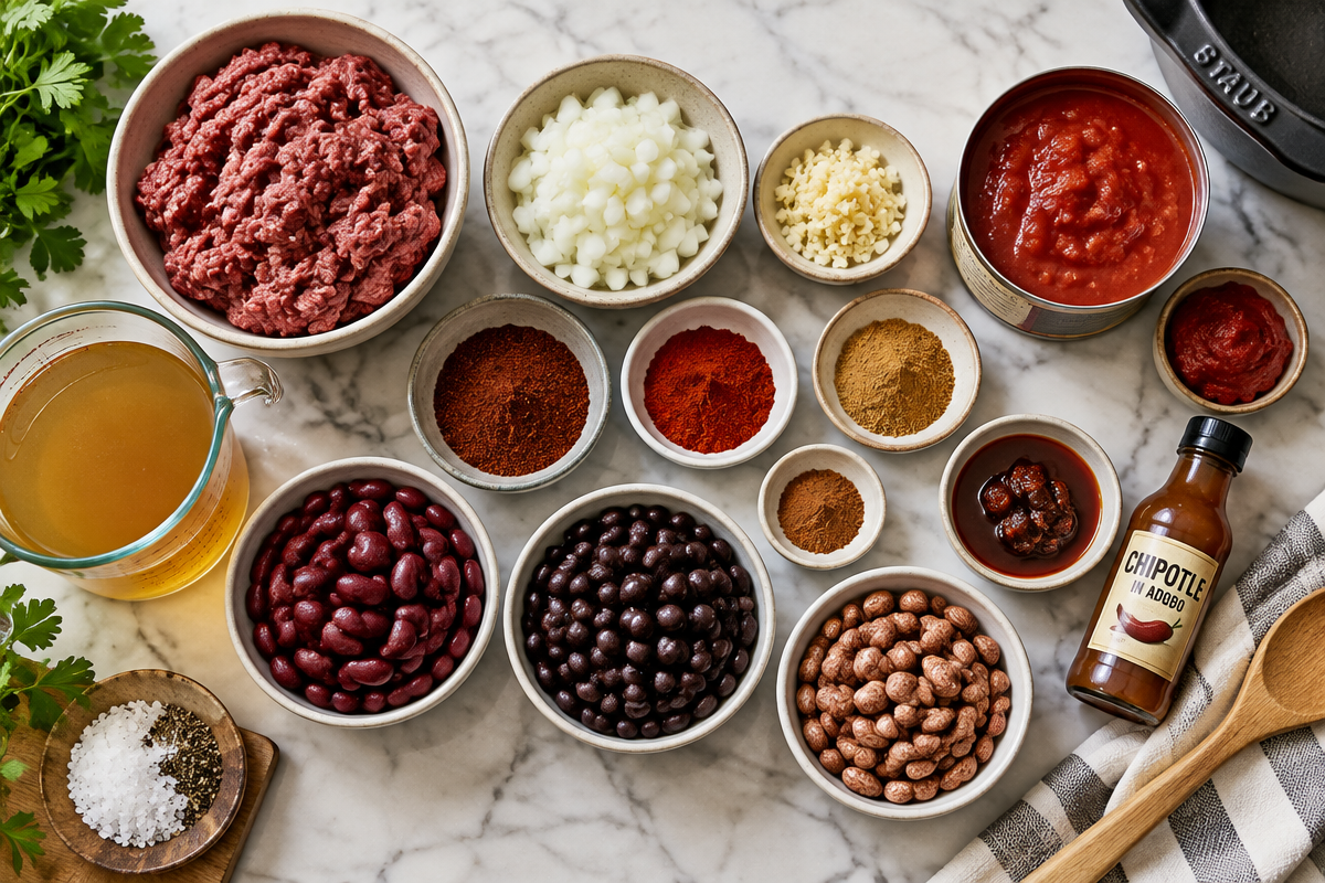 Glutenfreie Witch's Cauldron Chili