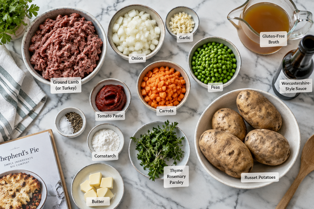 Spooktacular Glutenfreie Graveyard Shepherd's Pie Recipe