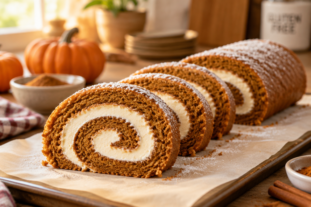 Deliciously Soft Glutenfreie Pumpkin Roll You’ll Adore