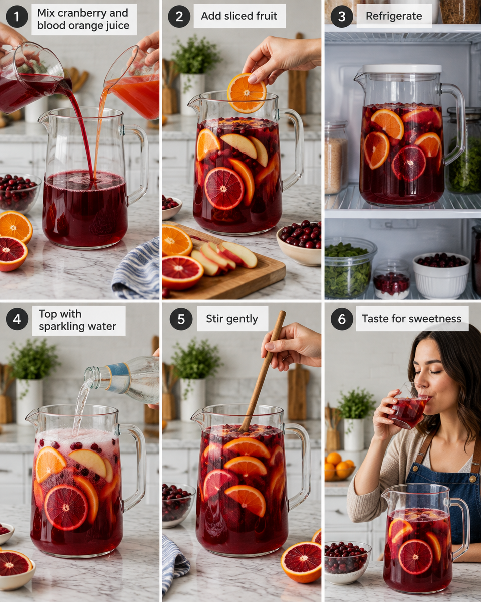 non alcoholic sangria recipe