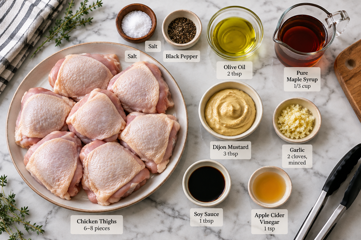 Sweet and Savory Maple Dijon Chicken for a Cozy Dinner
