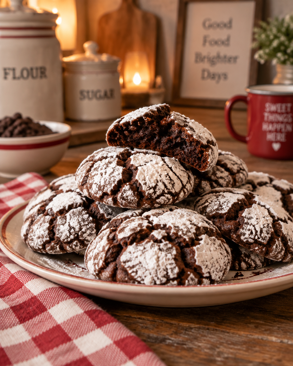Easy Old-Fashioned Molasses Crinkle Cookies