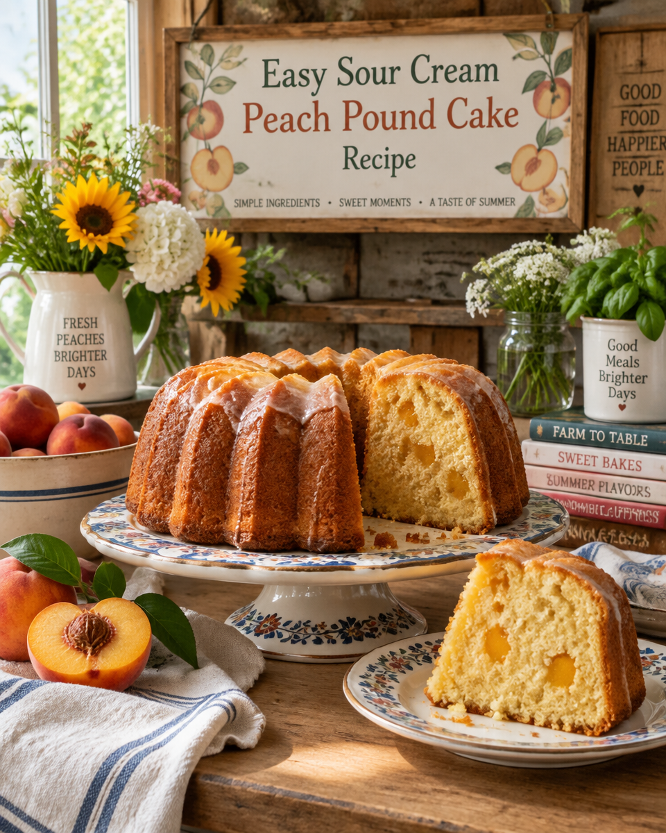 sour cream pound cake