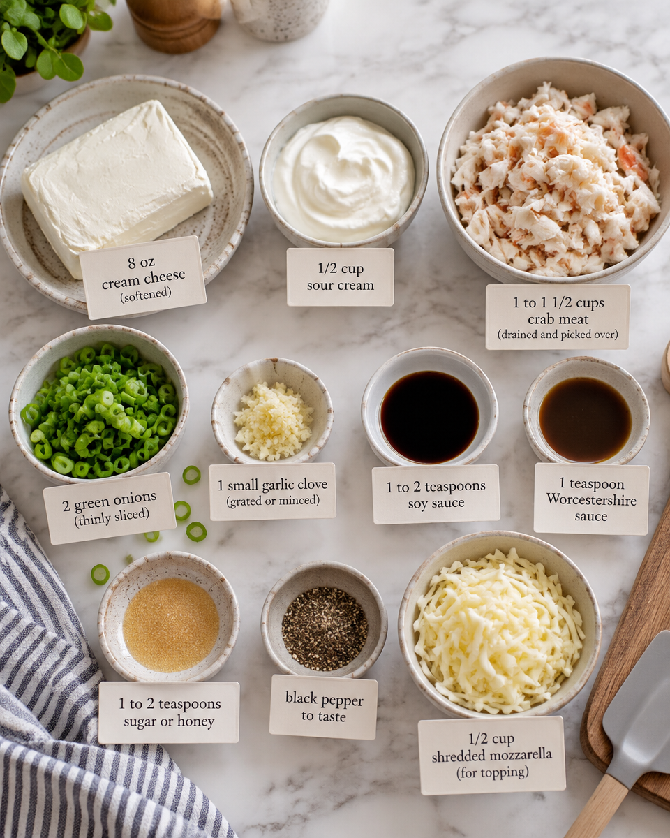 Easy Baked Crab Rangoon Dip Recipe