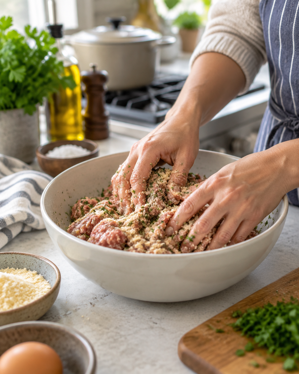Easy Ricotta Meatballs Recipe