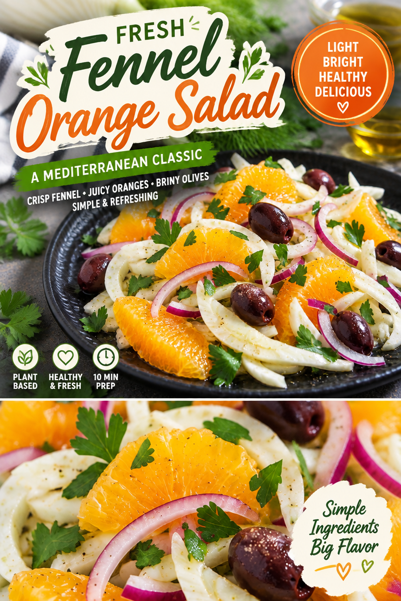 Sicilian Orange and Fennel Salad with Olives: A Fresh Twist