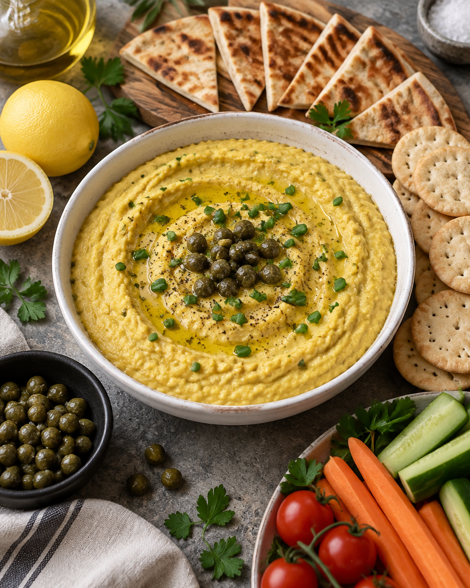 Delicious Yellow Split Pea Dip (Santorini Fava) Recipe