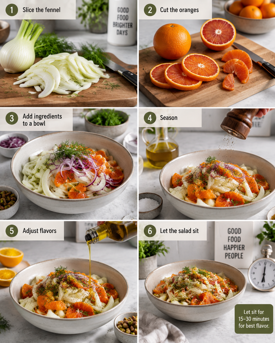 Sicilian Orange and Fennel Salad with Olives