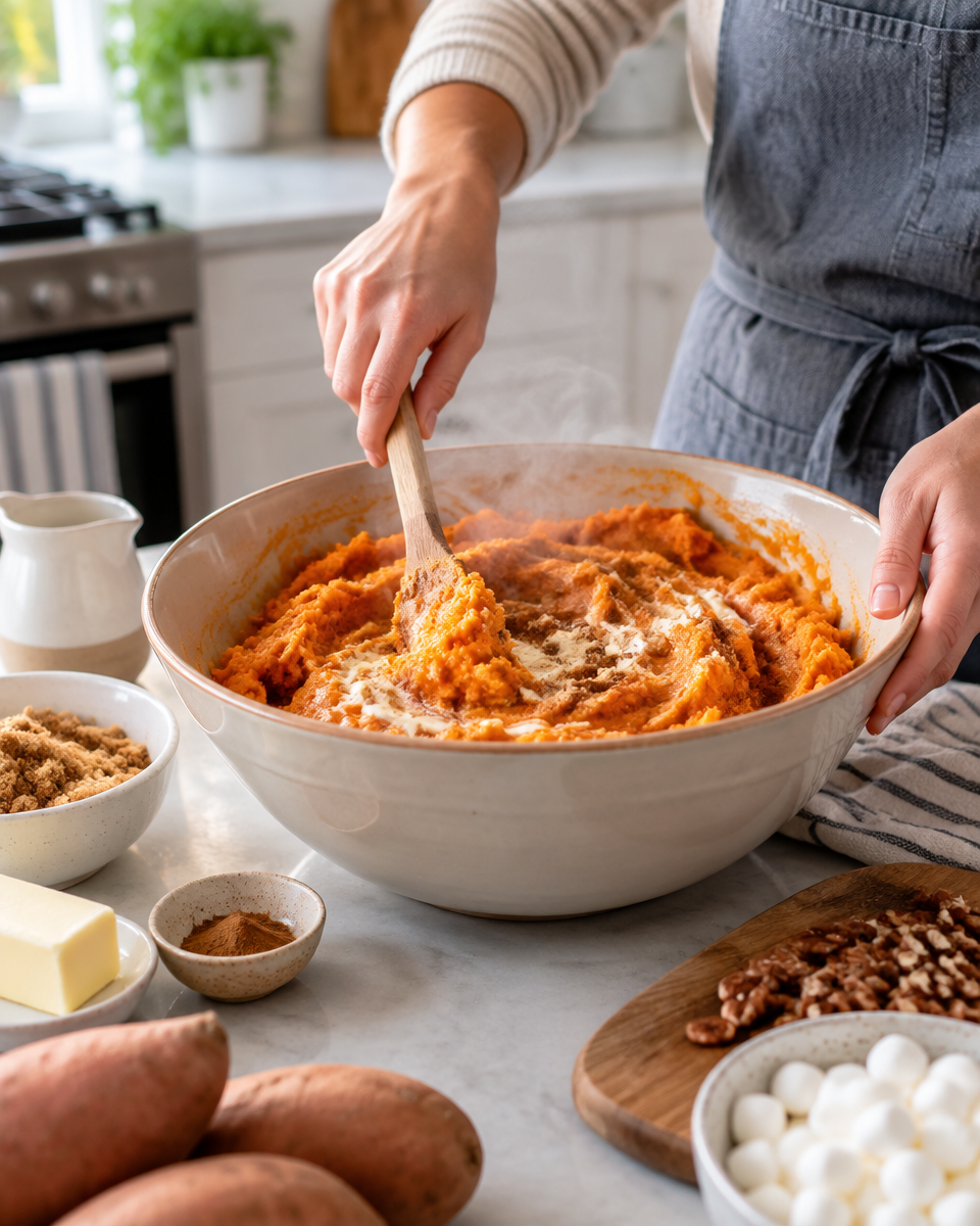 Easy Southern Sweet Potato Casserole Recipe