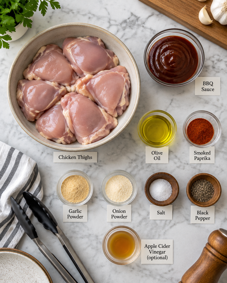 Easy Blackstone BBQ Chicken Thighs Recipe