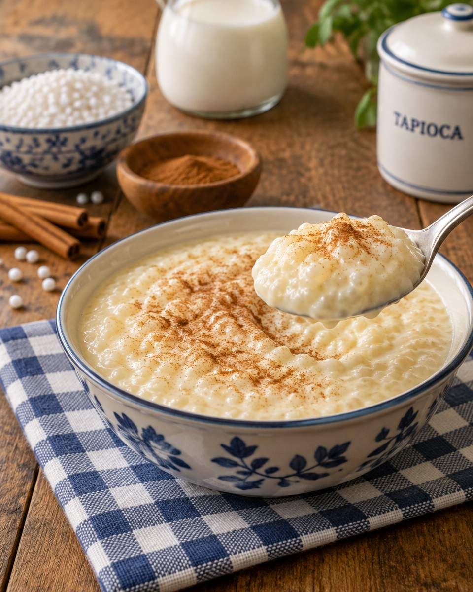 Old Fashioned Tapioca Pudding Recipe