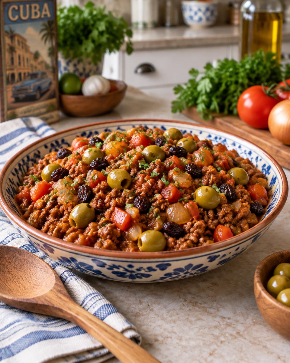 Cuban Picadillo Recipe (Easy Ground Beef Dinner)
