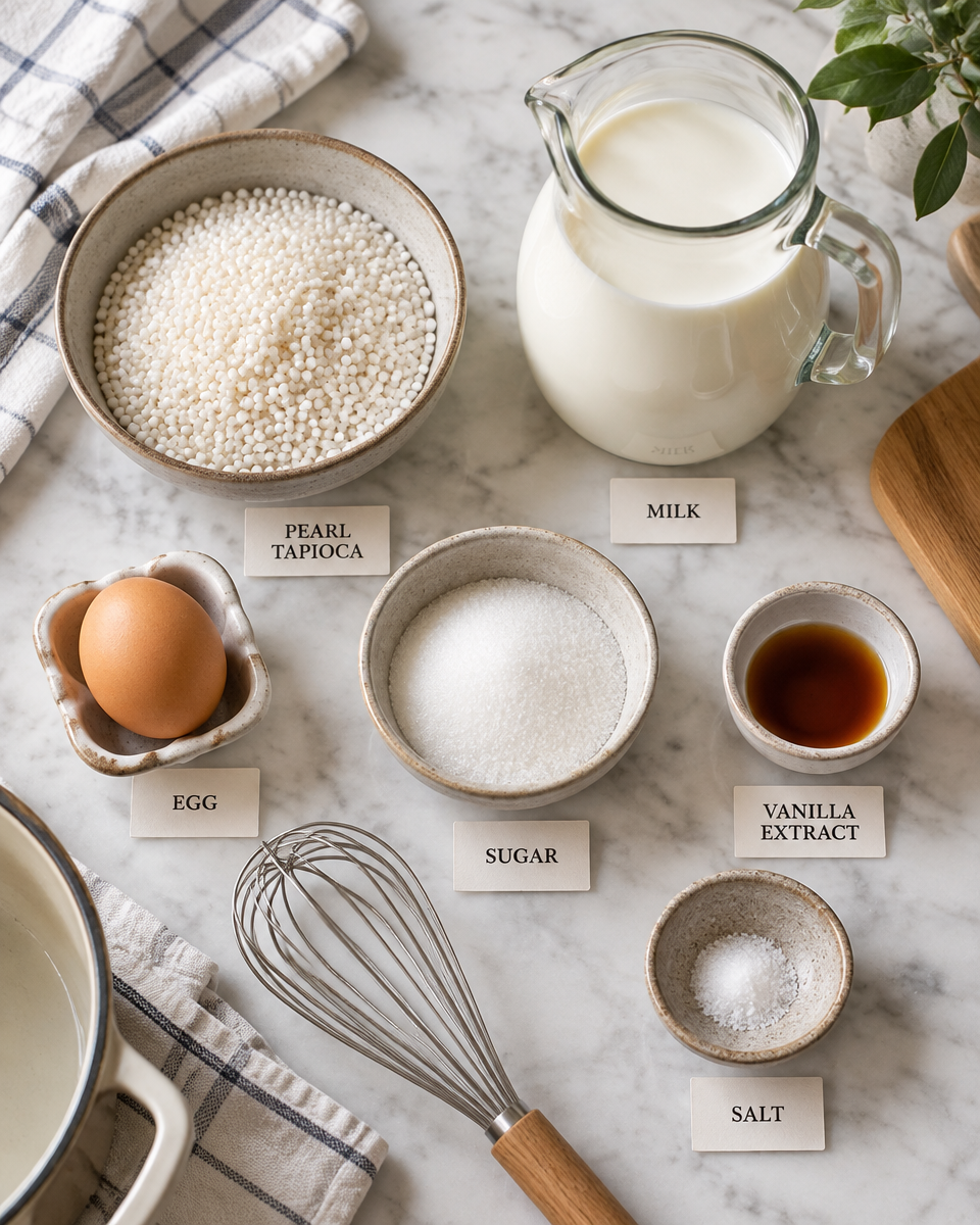 Tapioca Pudding Recipe