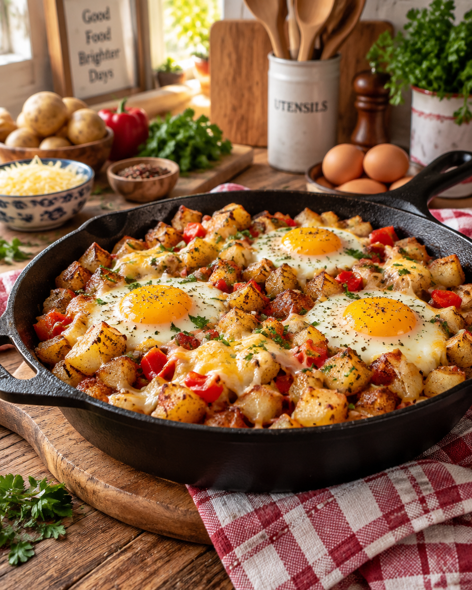 Potato and Egg Skillet