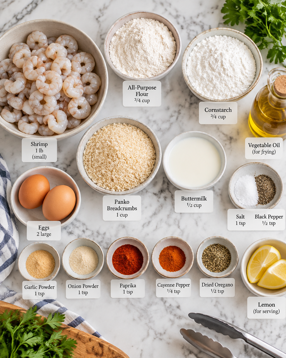 Popcorn Shrimp Recipe