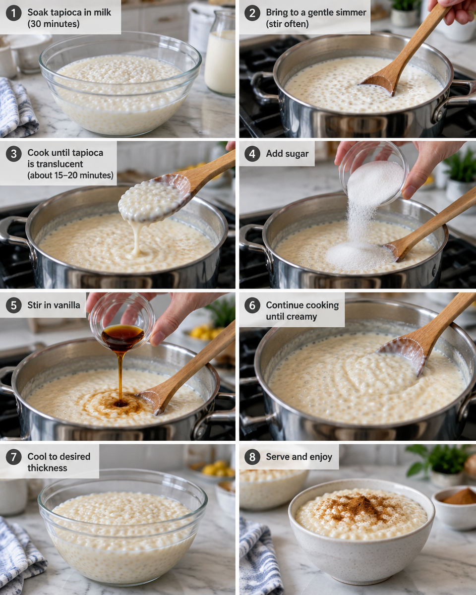 Tapioca Pudding Recipe
