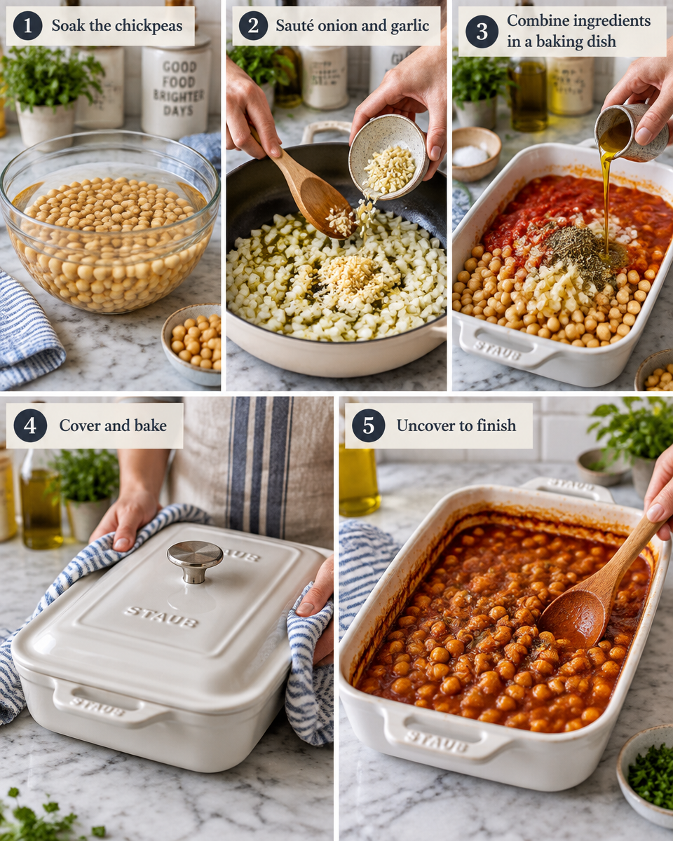 Revithada: Sifnos Baked Chickpeas that Comfort