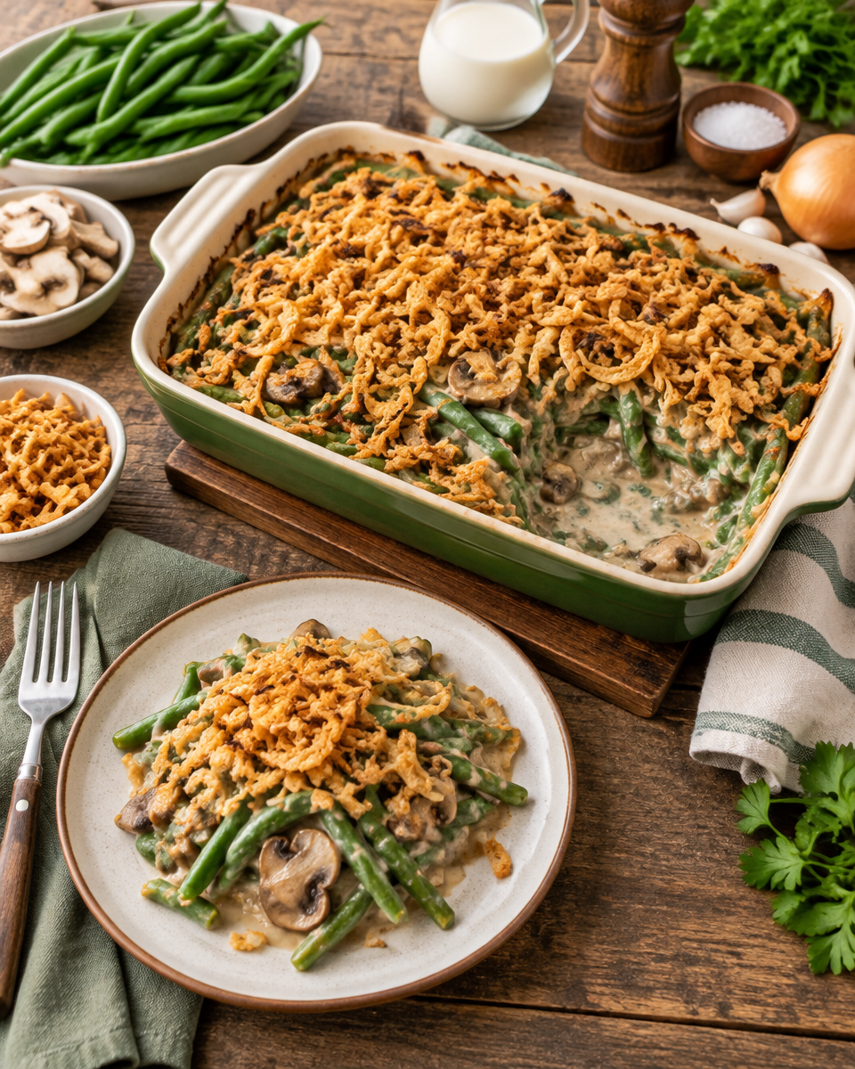Easy Green Bean Casserole