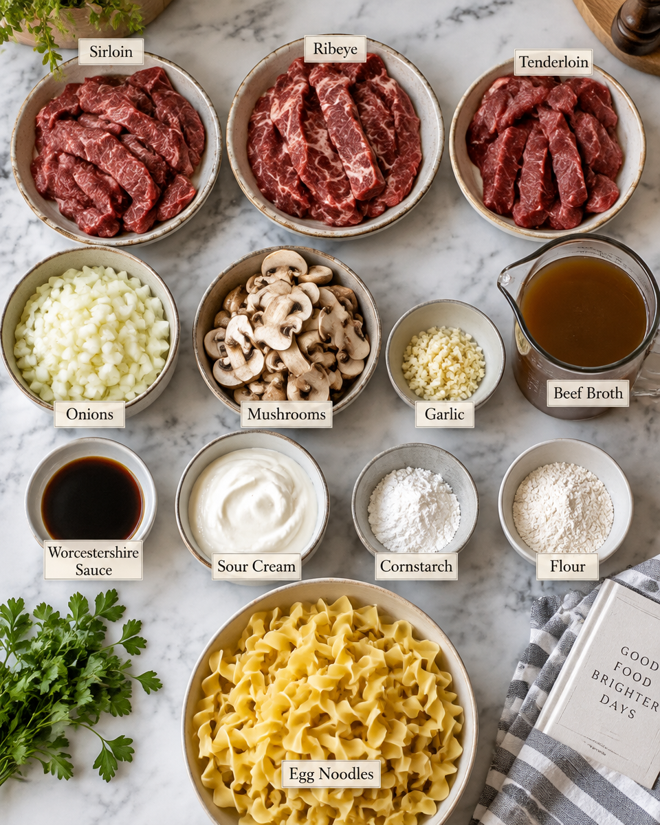 Beef Stroganoff Recipe