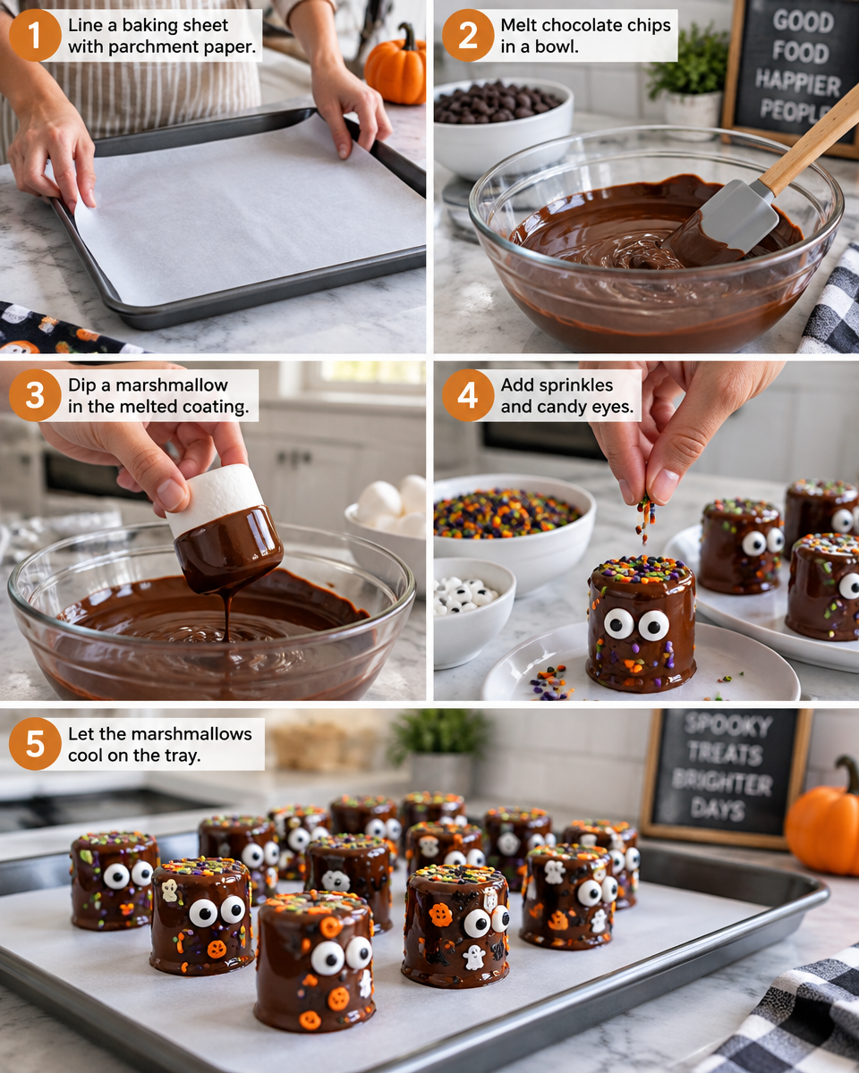 Halloween Marshmallows Recipe