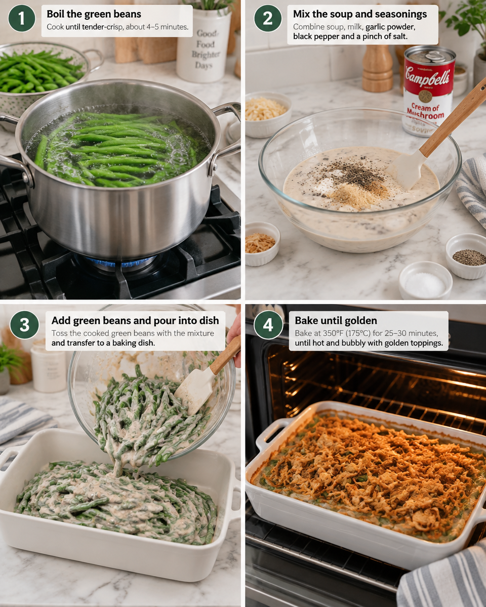 Easy Green Bean Casserole