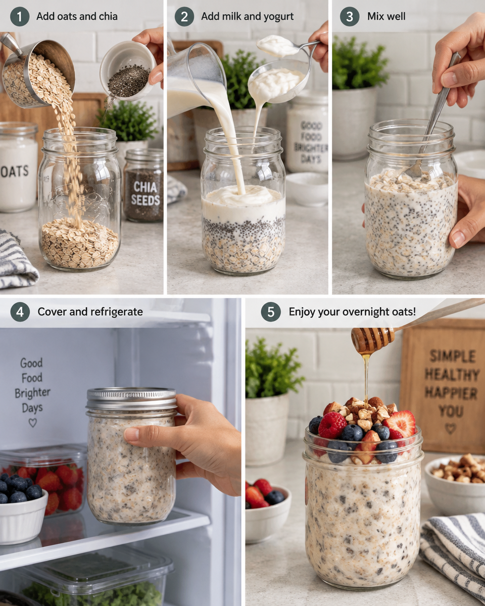 Overnight Oats Recipe