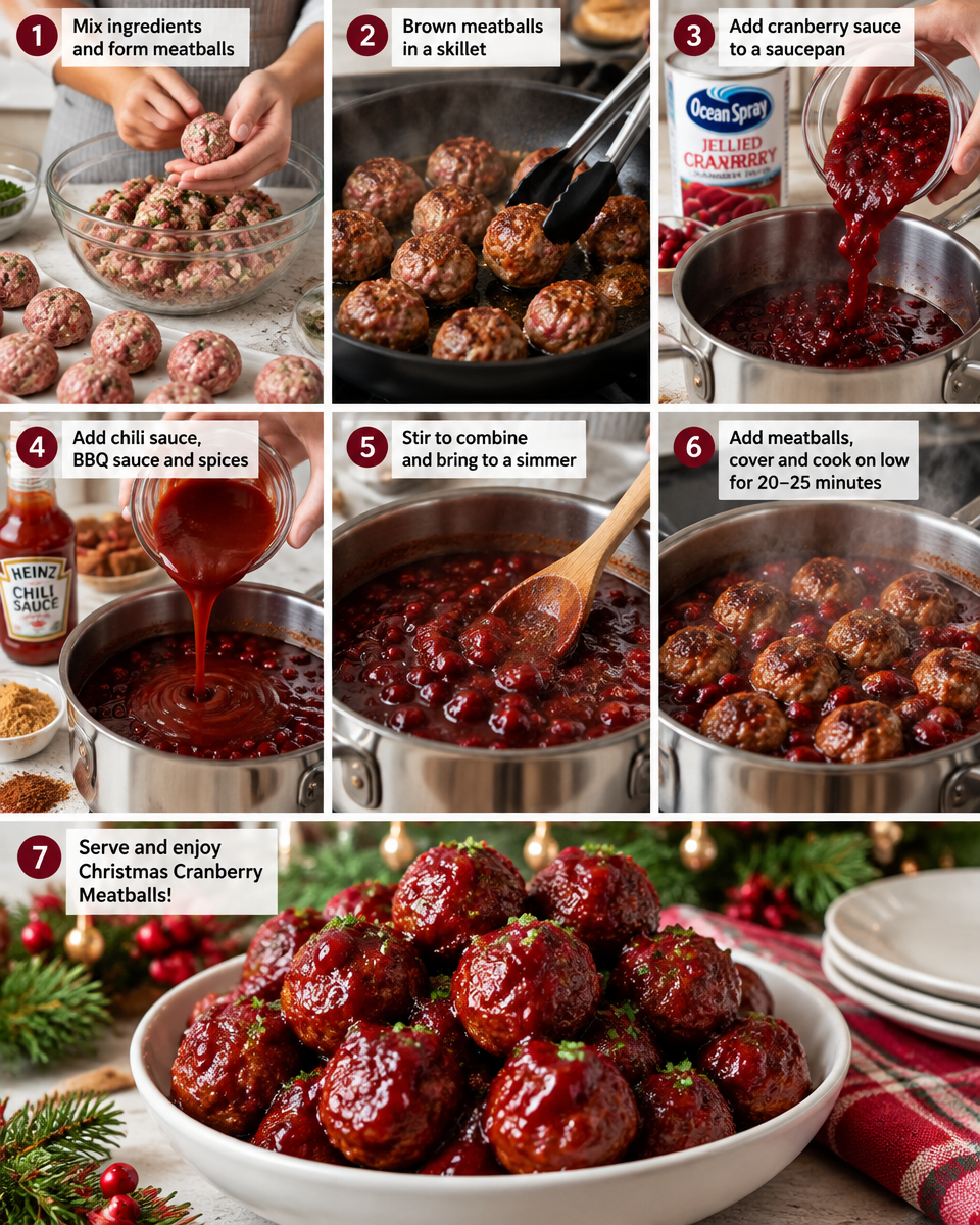 cranberry meatball recipe