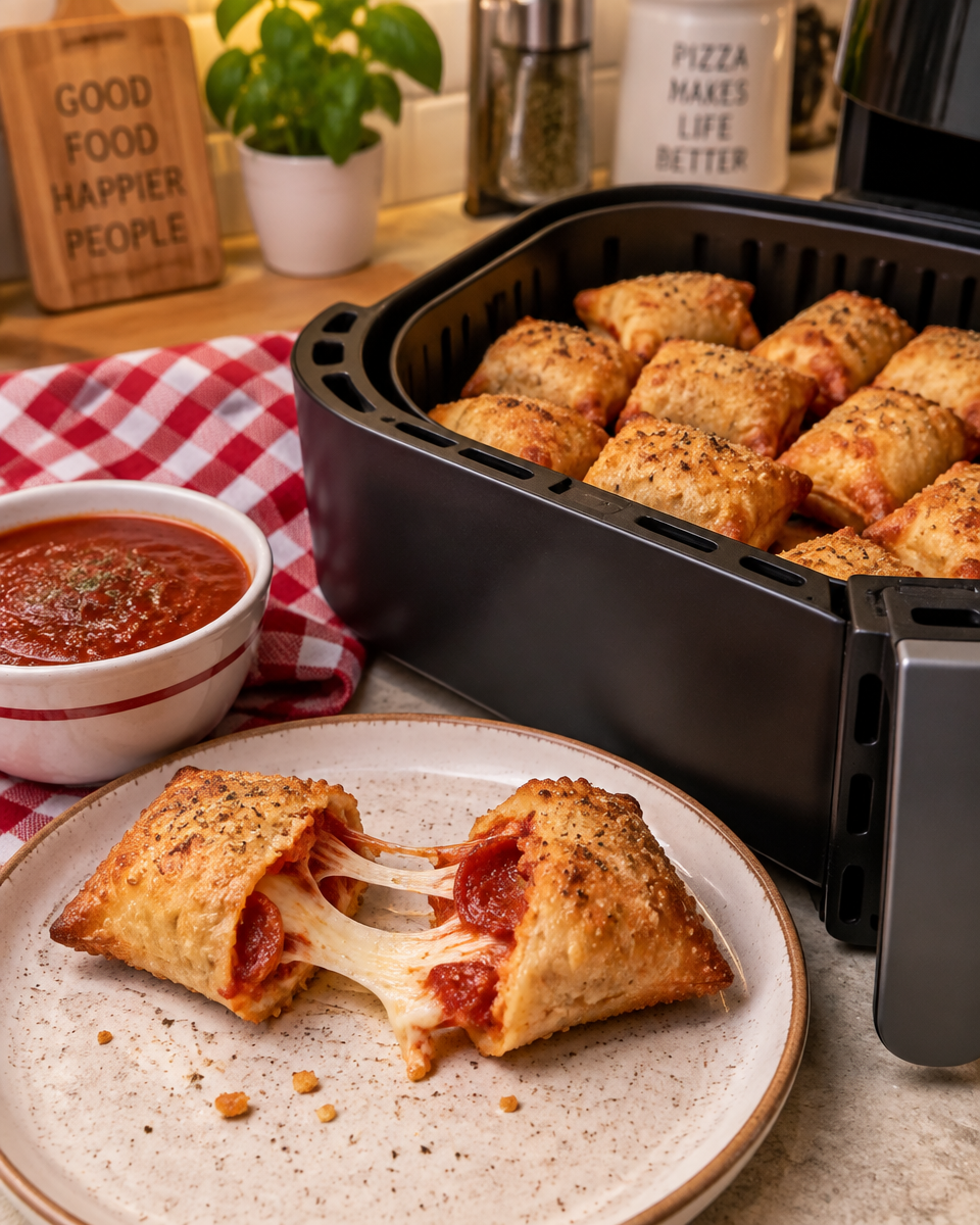 Air Fryer Pizza Rolls
