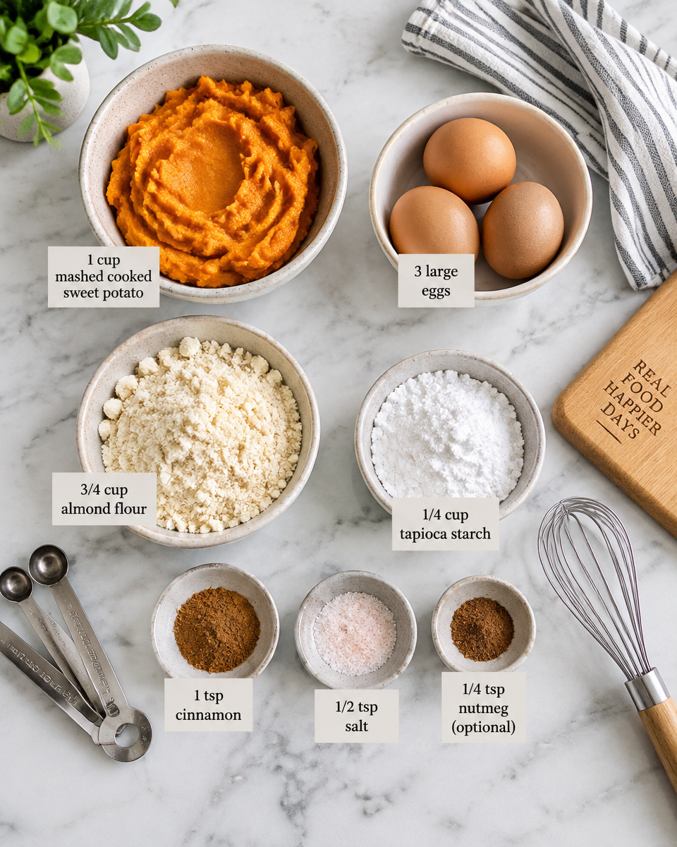 Sweet Potato Paleo Waffles