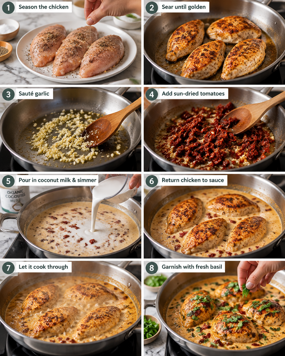 Whole30 Marry Me Chicken