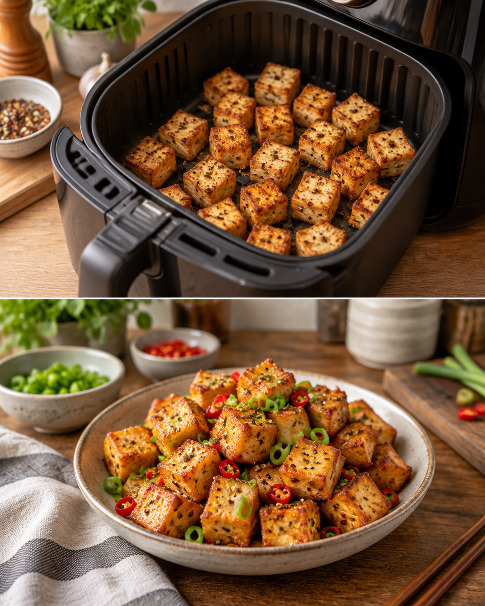 salt pepper tofu