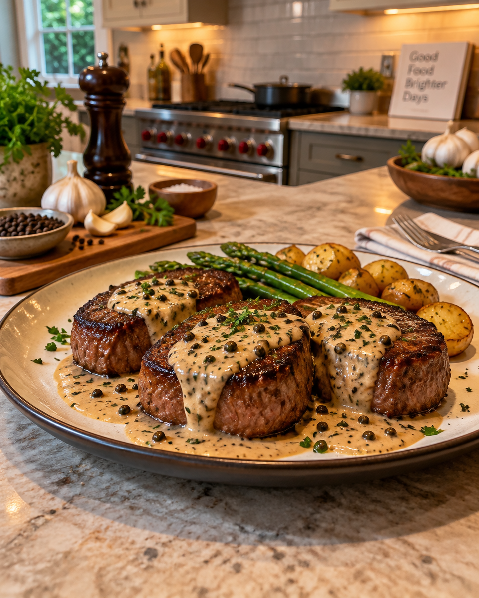 peppercorn sauce for steak
