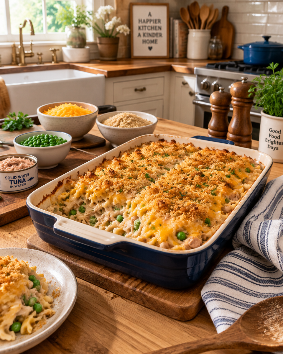 tuna pasta bake