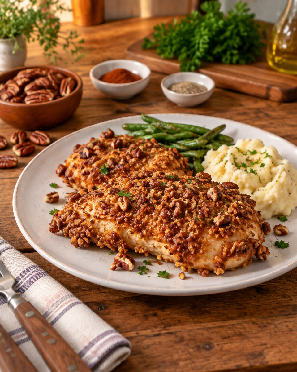 pecan crusted chicken