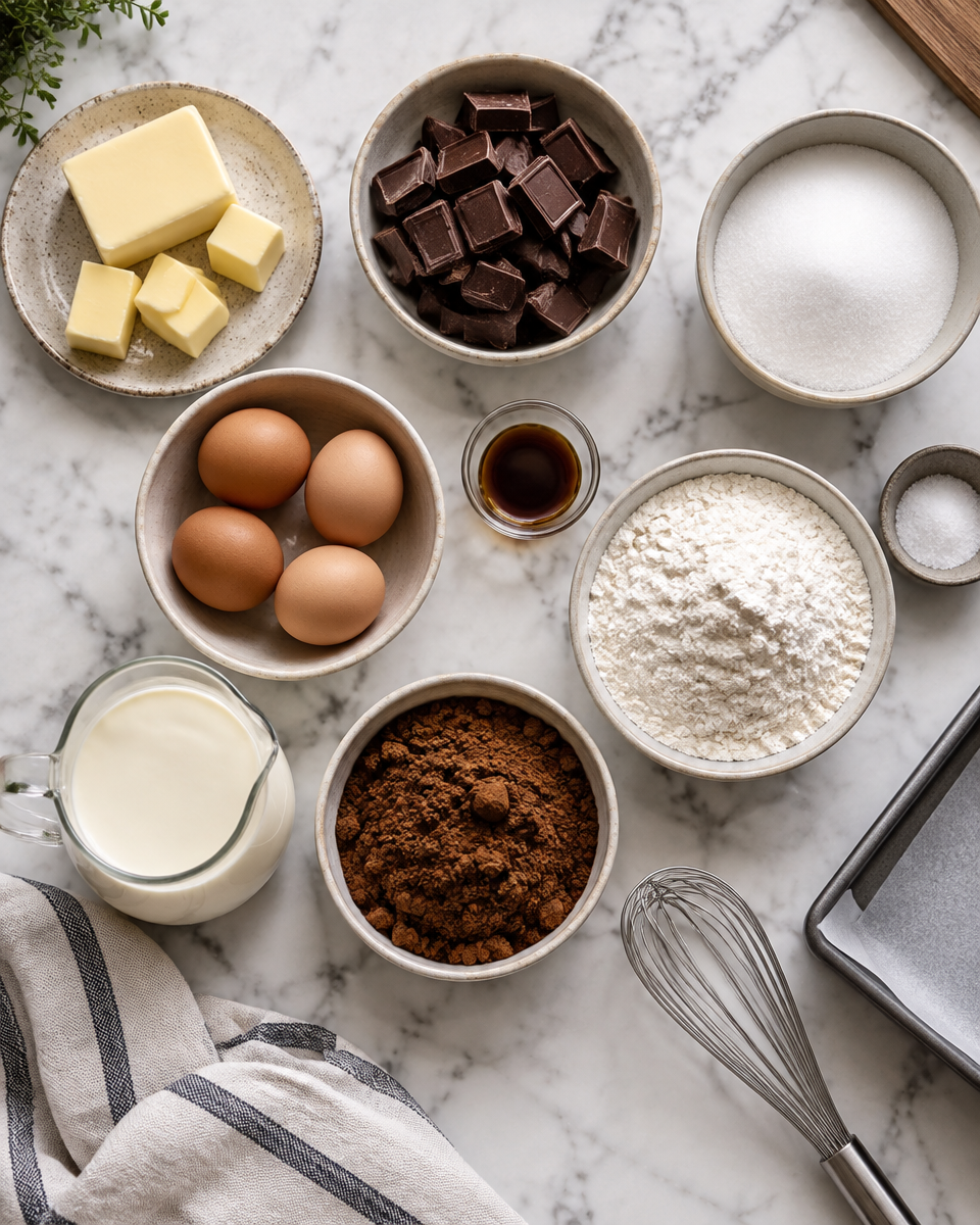 Easy Chocolate Mousse Brownies Recipe