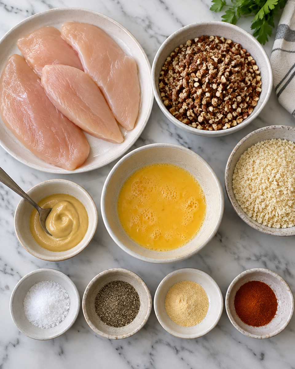 Crispy Air Fryer Pecan-Crusted Chicken