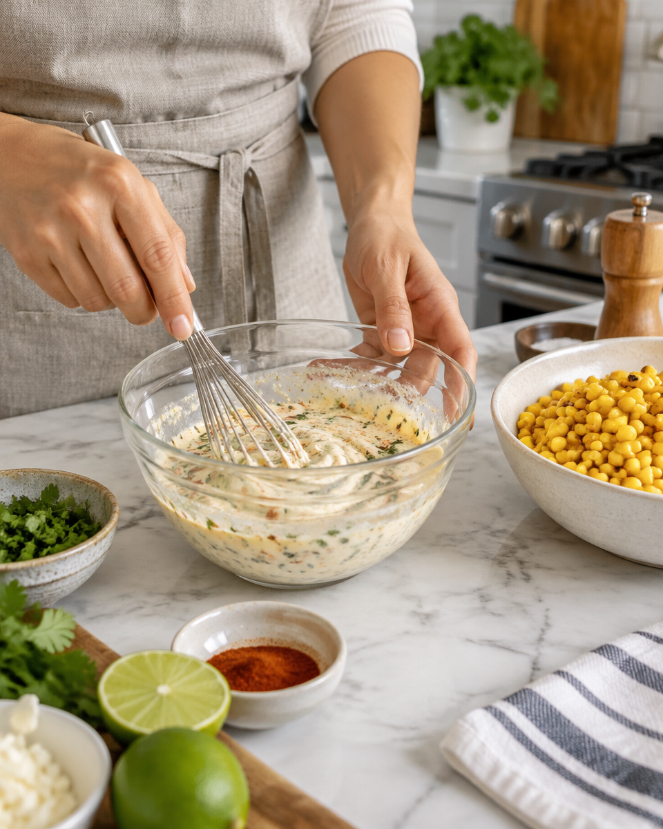 Easy Mexican Corn Salad (Esquites Recipe)