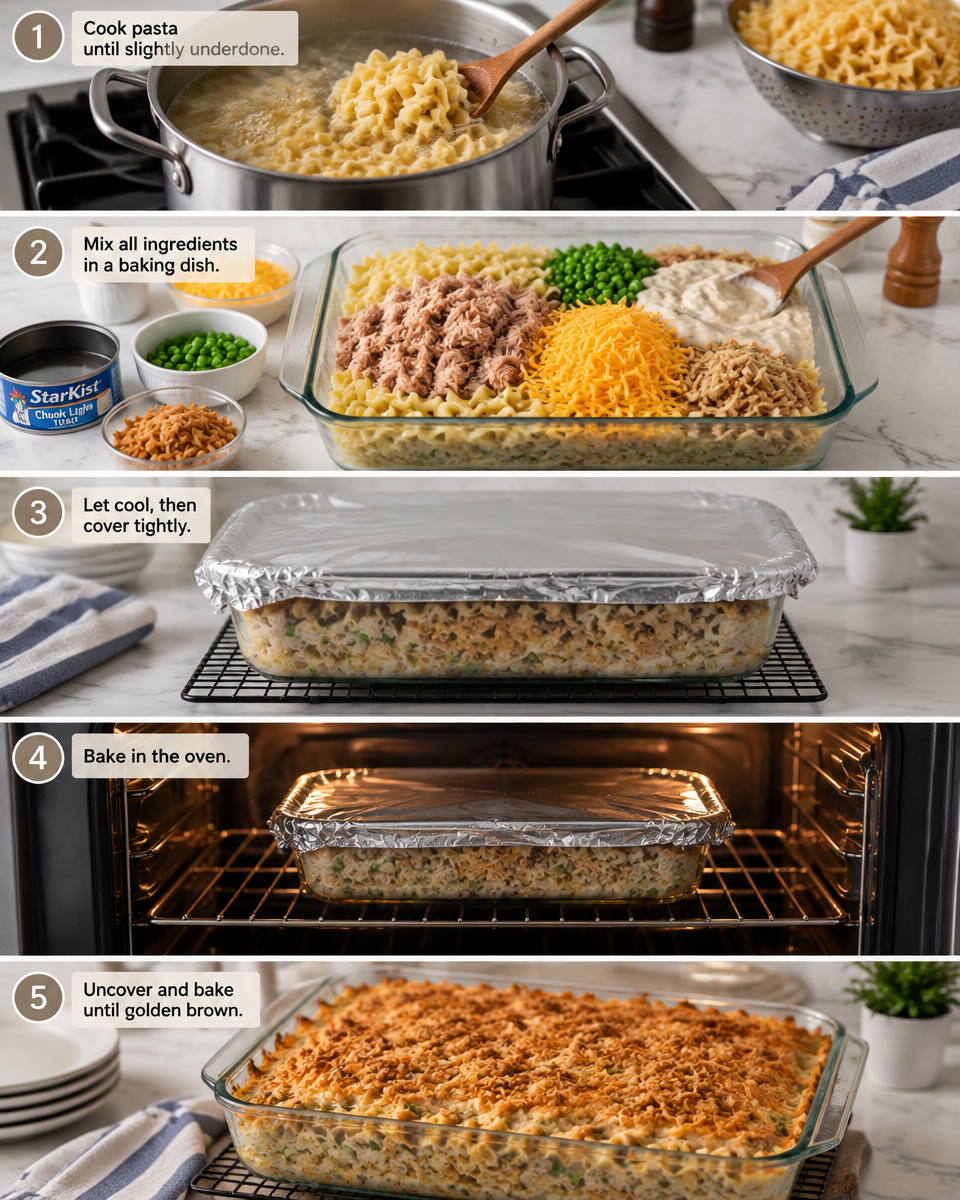tuna pasta bake