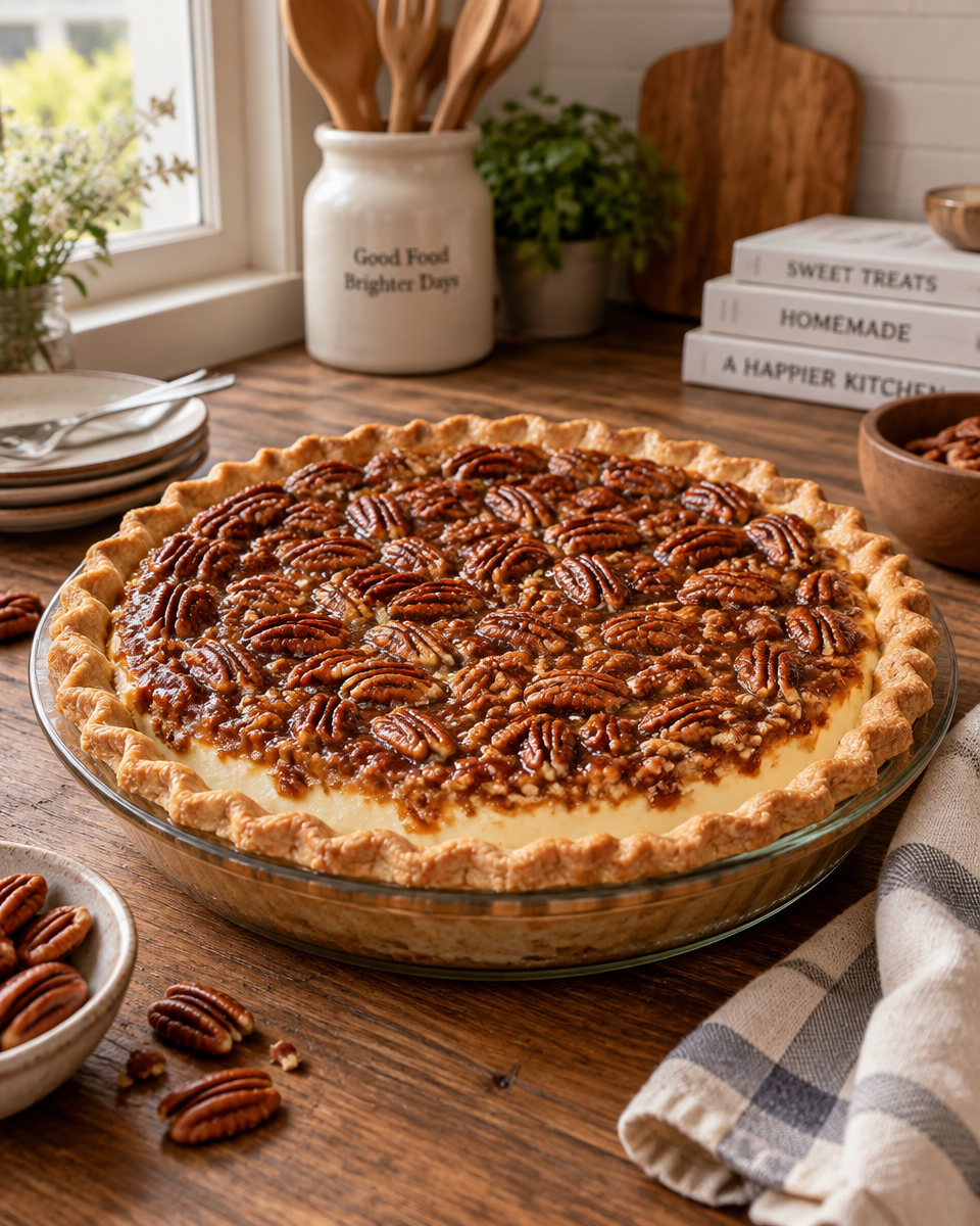 Cream Cheese Pecan Pie