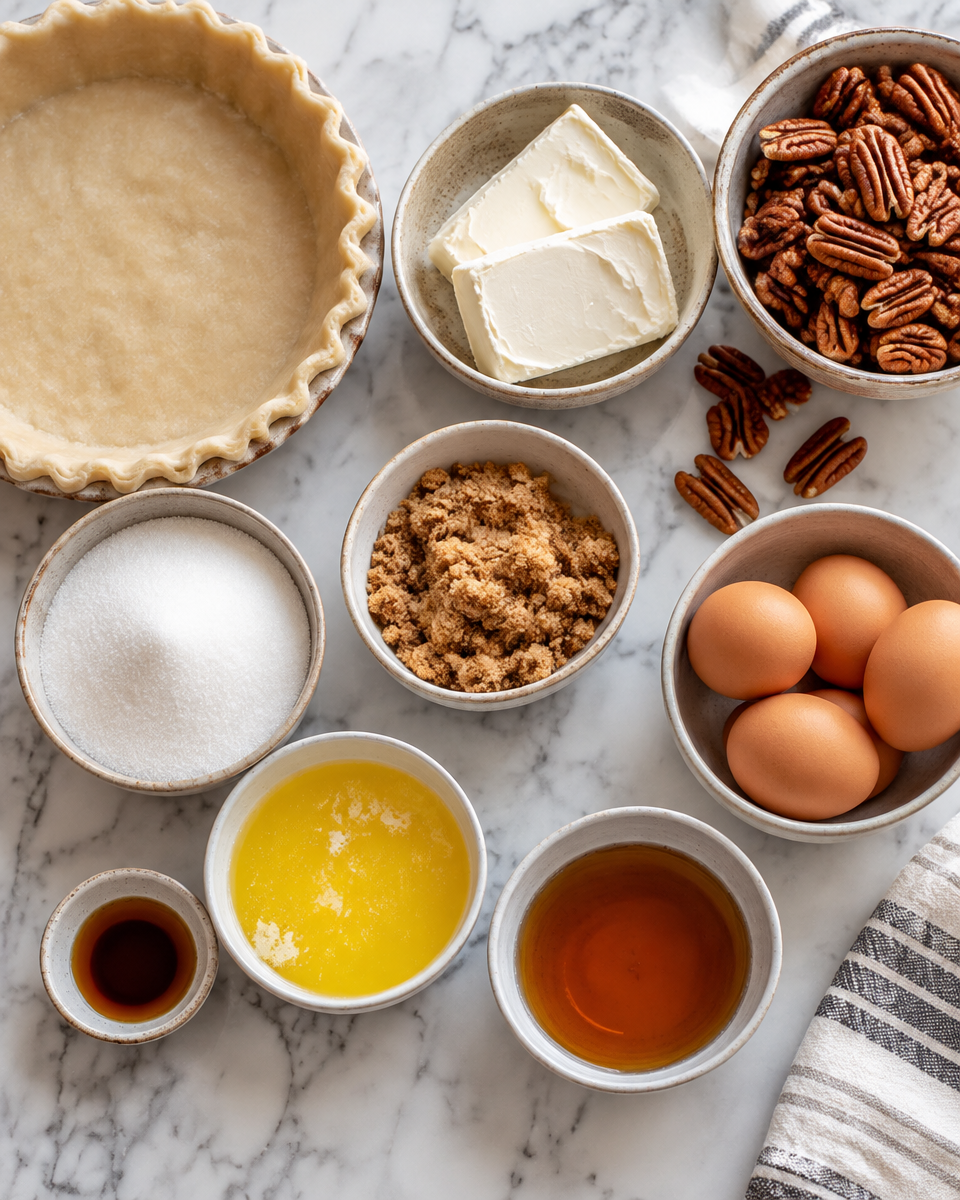 cream cheese pecan pie