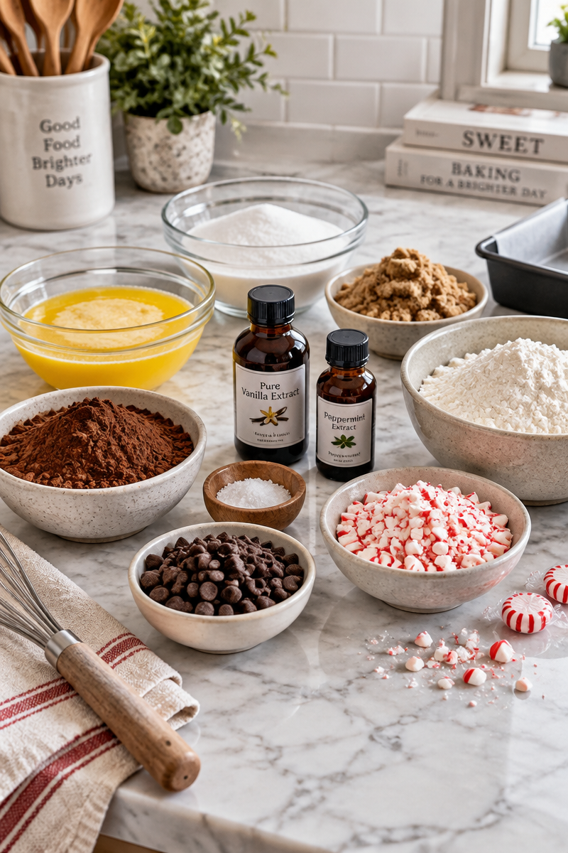 Peppermint Brownies